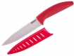 nôž 23,5cm s keramickou čepeľou 12,5cm s púzdrom RED