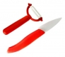 sada škrabka + nôž s keramickou čepeľou RED