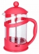 RED kanvica s press filtrom 0,8L  káva/čaj 