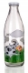COW 2 sklenená fľaša 1L s herm.uzáverom