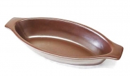 BROWN zapekacia misa 25x12cm, keramika